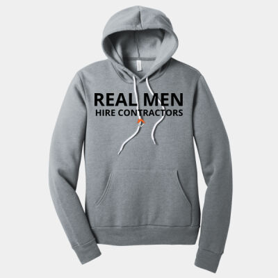 VCT Real Men Hire Contractors - Unisex Sponge Fleece Pullover Hoodie Thumbnail