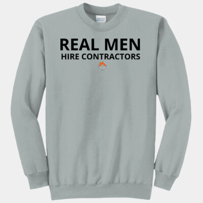 VCT Real Men Hire Contractors - Core Fleece Crewneck Sweatshirt Thumbnail