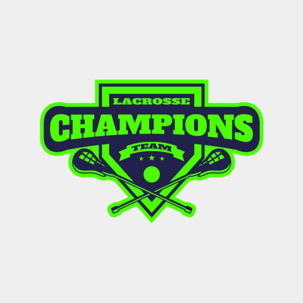 Champions Lacrosse Team Logo Template	 Thumbnail