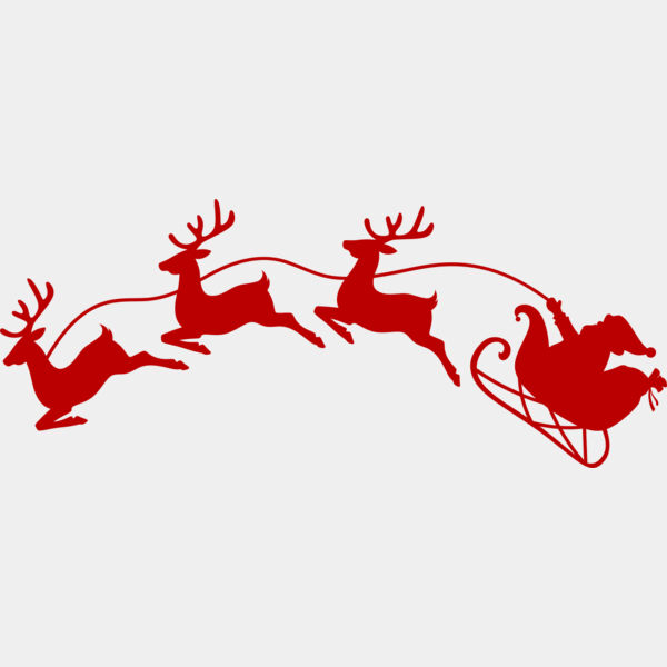 Santa and the reindeers Thumbnail