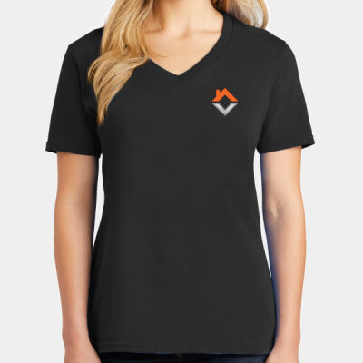 VCT   - Ladies Core Cotton V Neck Tee Thumbnail