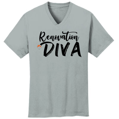 VCT Renovation Diva - Core Cotton V Neck Tee Thumbnail