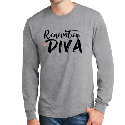 VCT Renovation Diva - Long Sleeve Core Cotton Tee Thumbnail