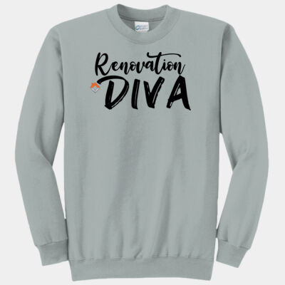 VCT Renovation Diva - Core Fleece Crewneck Sweatshirt Thumbnail