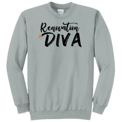 VCT Renovation Diva - Core Fleece Crewneck Sweatshirt Thumbnail