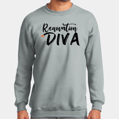VCT Renovation Diva - Tall Essential Fleece Crewneck Sweatshirt Thumbnail