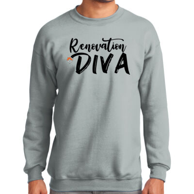 VCT Renovation Diva - Tall Essential Fleece Crewneck Sweatshirt Thumbnail