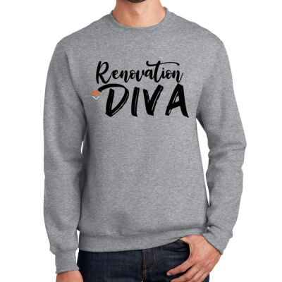 VCT Renovation Diva - Essential Fleece Crewneck Sweatshirt Thumbnail