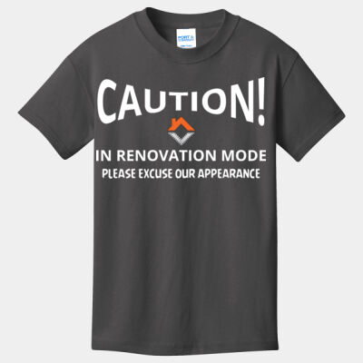 VVT Caution in renovation mode  - Youth Core Cotton Tee Thumbnail
