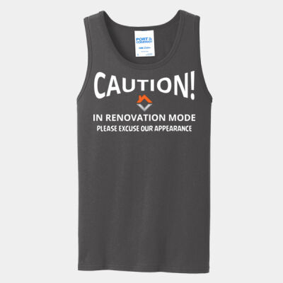 VVT Caution in renovation mode  - Core Cotton Tank Top Thumbnail
