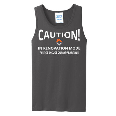 VVT Caution in renovation mode  - Core Cotton Tank Top Thumbnail