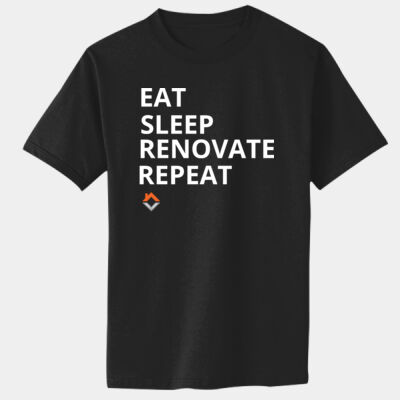 Eat Sleep Renovate Repeat - Infant Core Cotton Tee Thumbnail