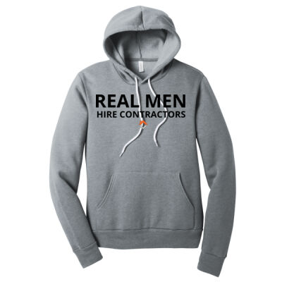 VCT Real Men Hire Contractors - Unisex Sponge Fleece Pullover Hoodie Thumbnail