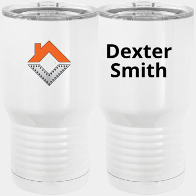 VCT Personalized  - 20 oz. Tall Stainless Steel Vacuum Insulated Tumbler White Thumbnail