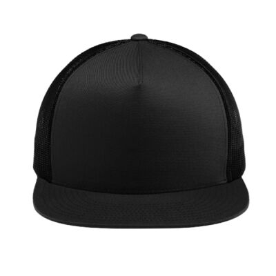 VCT Embroidered  - Yupoong ® 5 Panel Classic Trucker Mesh Back Cap Thumbnail