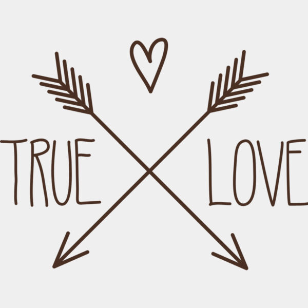 True Love Arrow Heart Text 1 Thumbnail