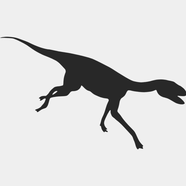 Raptor Dinosaur Silhouette 4 Thumbnail