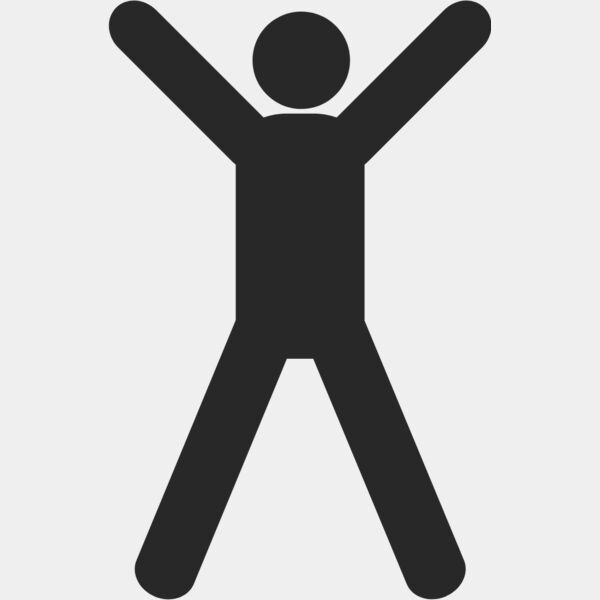 Exercise Jumping Jack Silhouette 1 Thumbnail