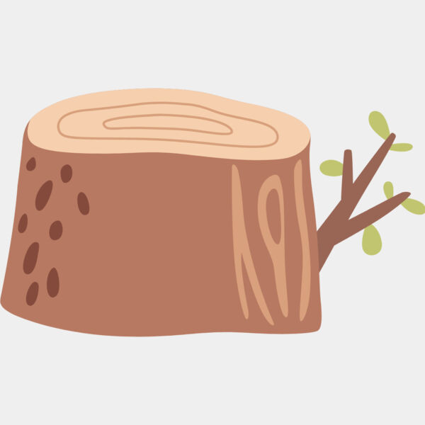 Autumn Fall Tree Stump 2 Thumbnail