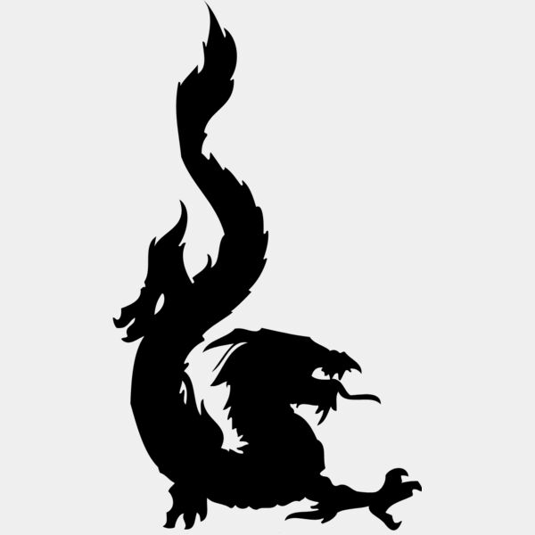Dragon Silhouette 12 Thumbnail