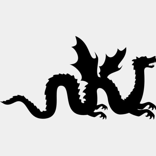 Dragon Silhouette 2 Thumbnail