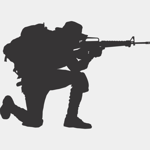 Soldier Silhouette 9 Thumbnail
