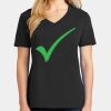 Ladies Core Cotton V-Neck Tee Thumbnail