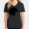 Ladies Core Cotton V-Neck Tee Thumbnail